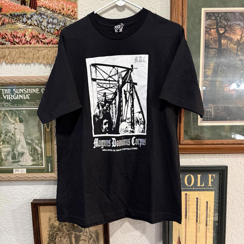 Vintage 90s/00s RARE Millions Of Dead Cops MDC Punk Rock Band Shirt size Large